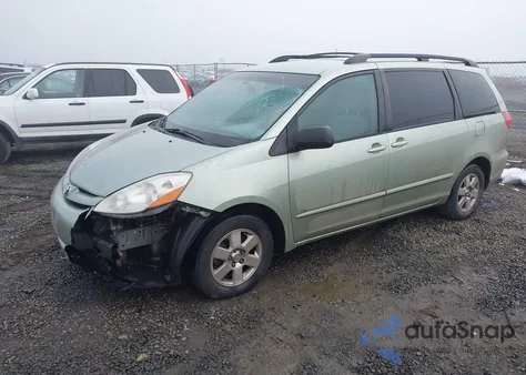 2010 Toyota Sienna Le из США, поврежденный, VIN 5TDKK4CC0AS303018